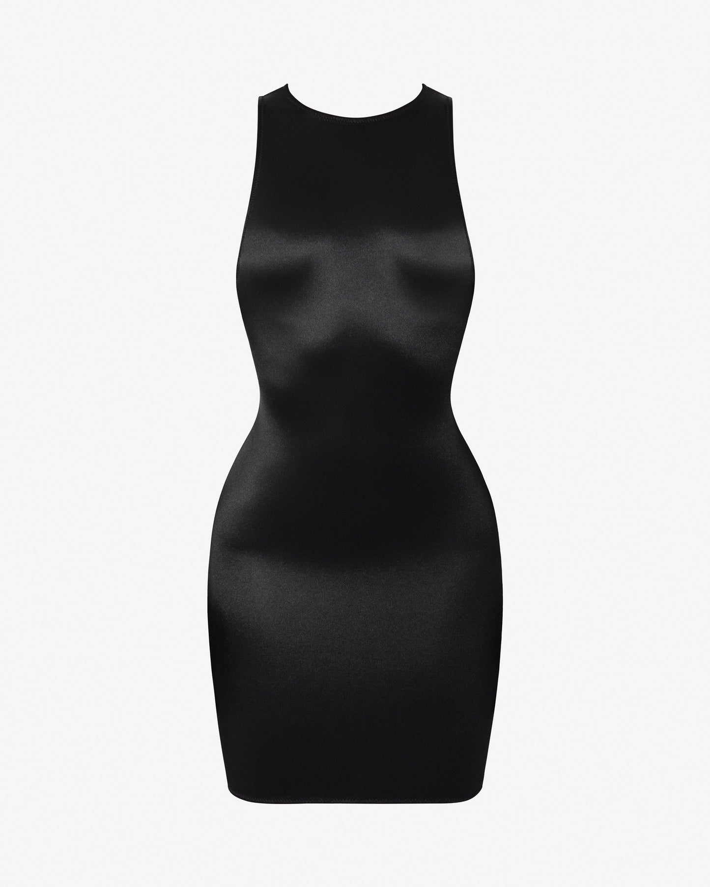 Halterneck mini dress