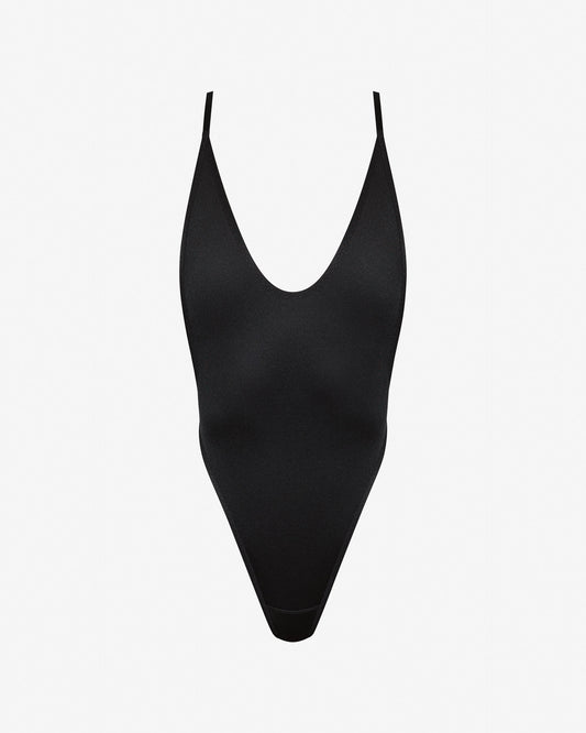 Criss-cross bodysuit